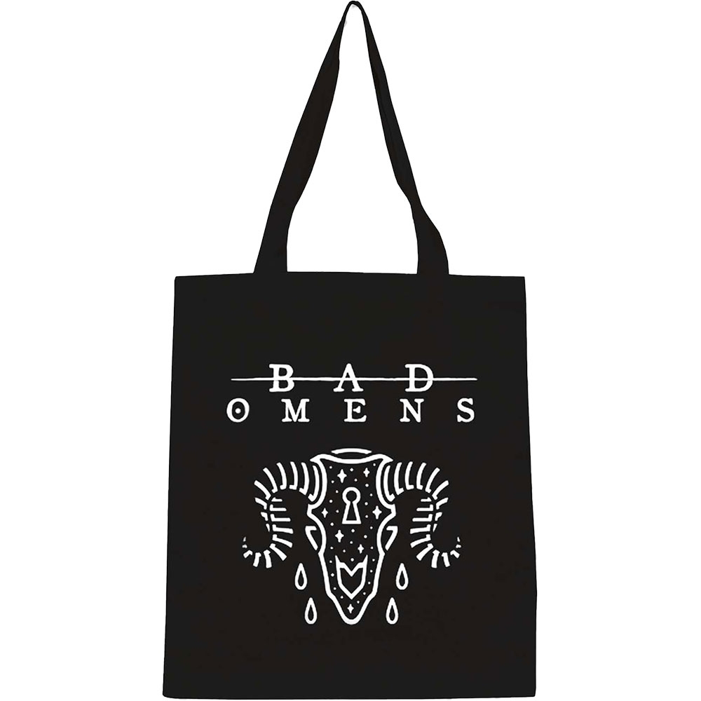 Rocksax Bad Omens - Ramskull Schoudertas/Shopper - Zwart